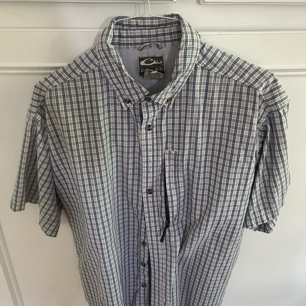 Drake Waterfowl Wingshooter's Short-Sleeve Button-Down